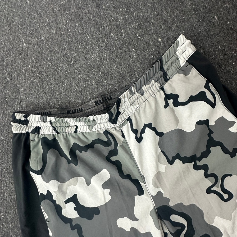 KUIU Lined Training Tech Shorts Mens Large L Camo Camouflage Running Athletic